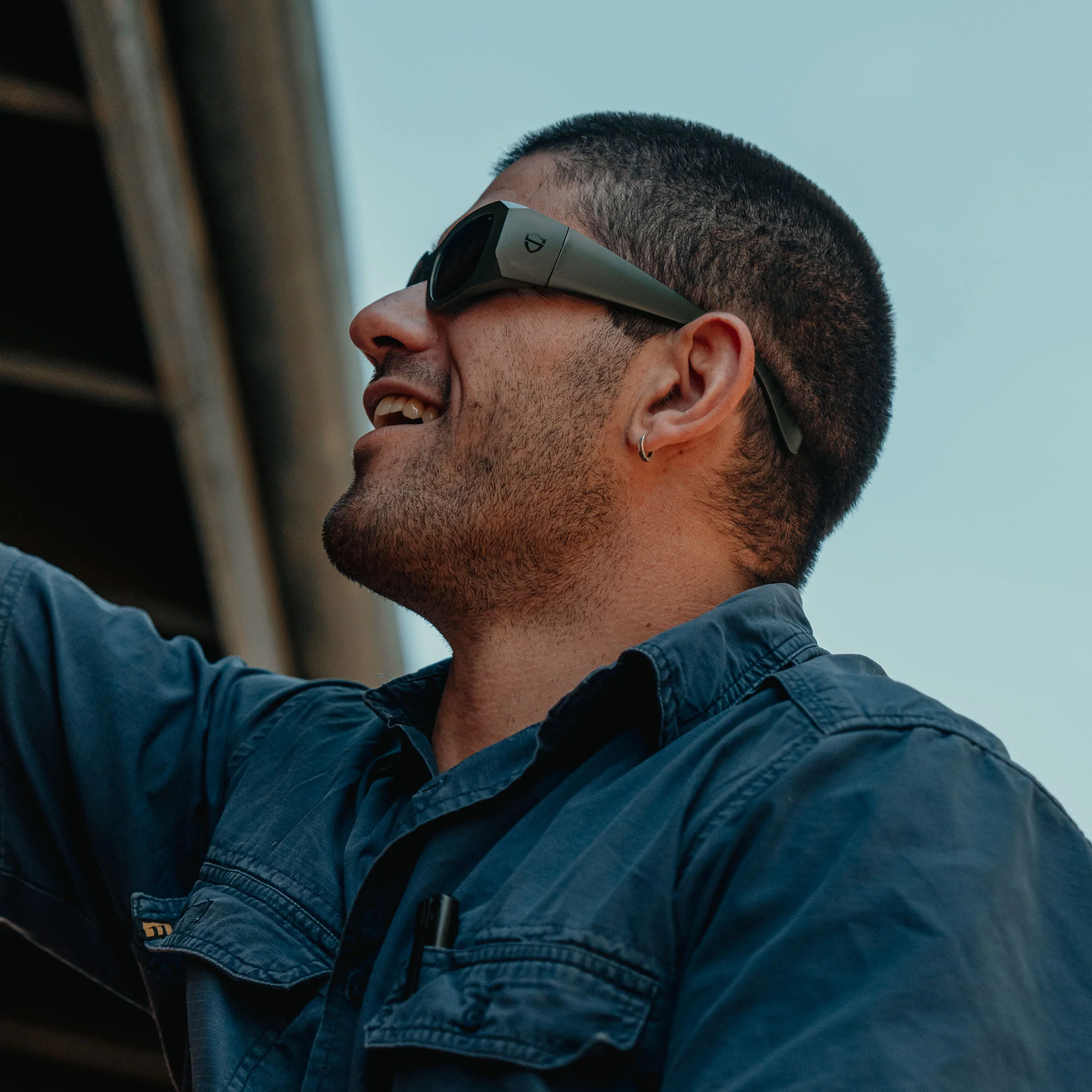 Auras Matte Moss Green Frame Polarised Lens - Image 5