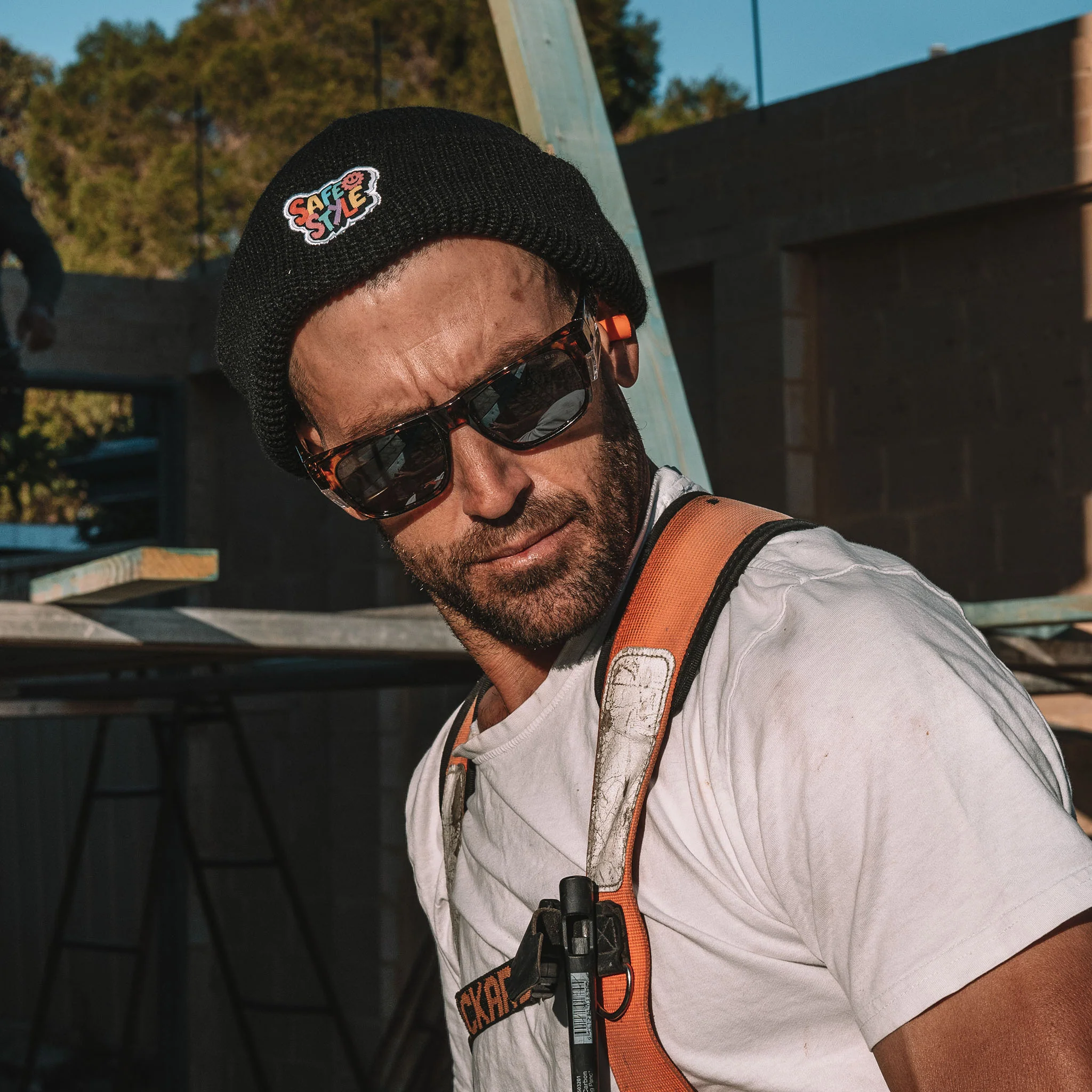 Botanical Beanie Black - Image 3