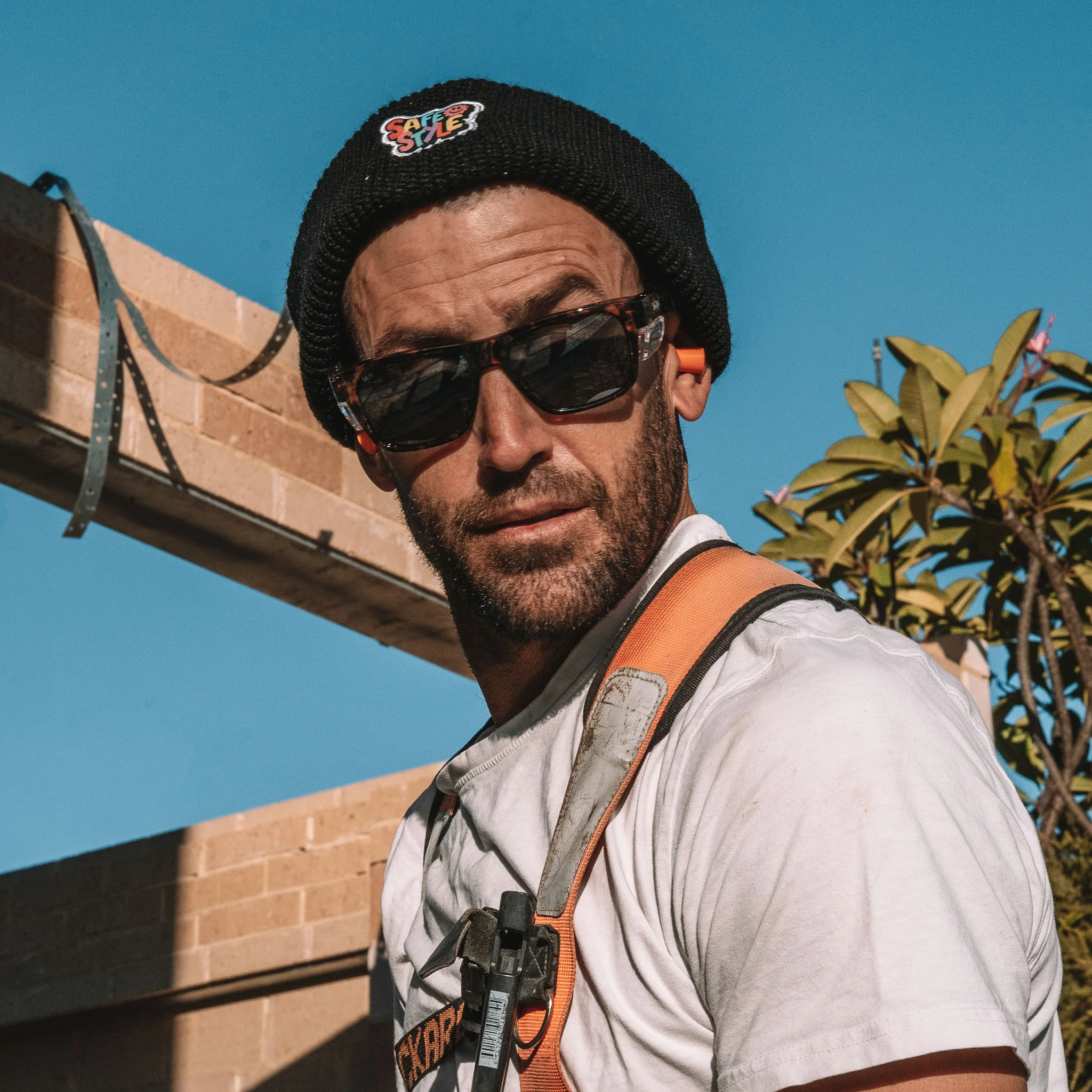 Botanical Beanie Black - Image 4