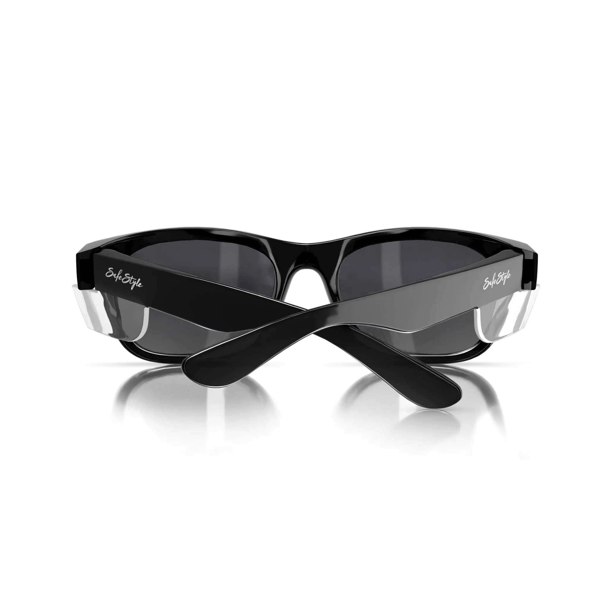 Classics Black Frame Tinted Lens Safety Glasses - Image 4