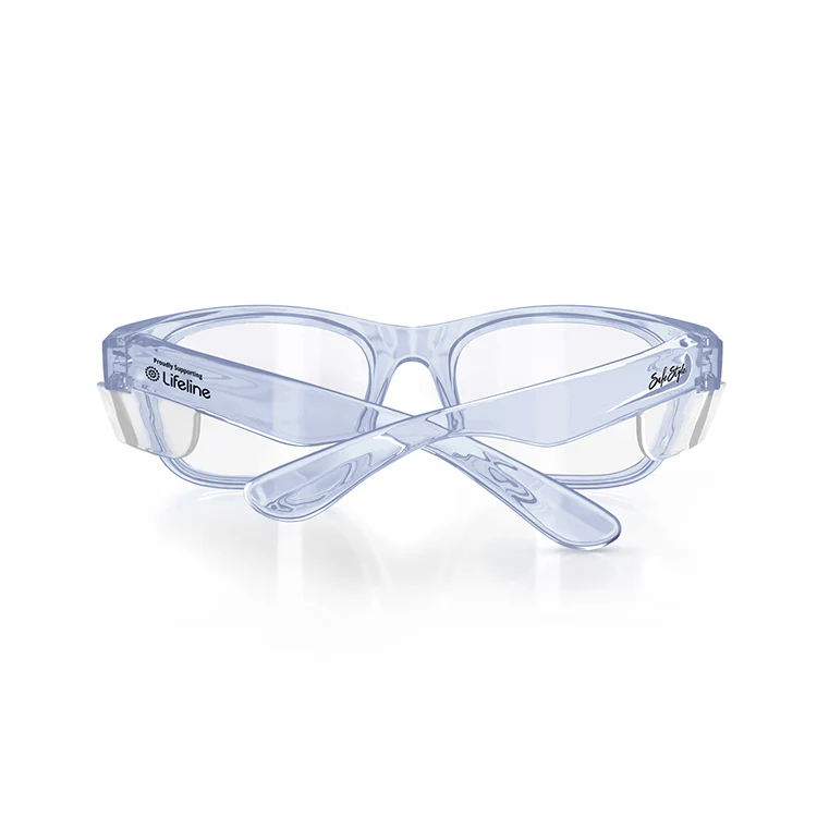 Classics Blue Prescription Safety Glasses - Image 4