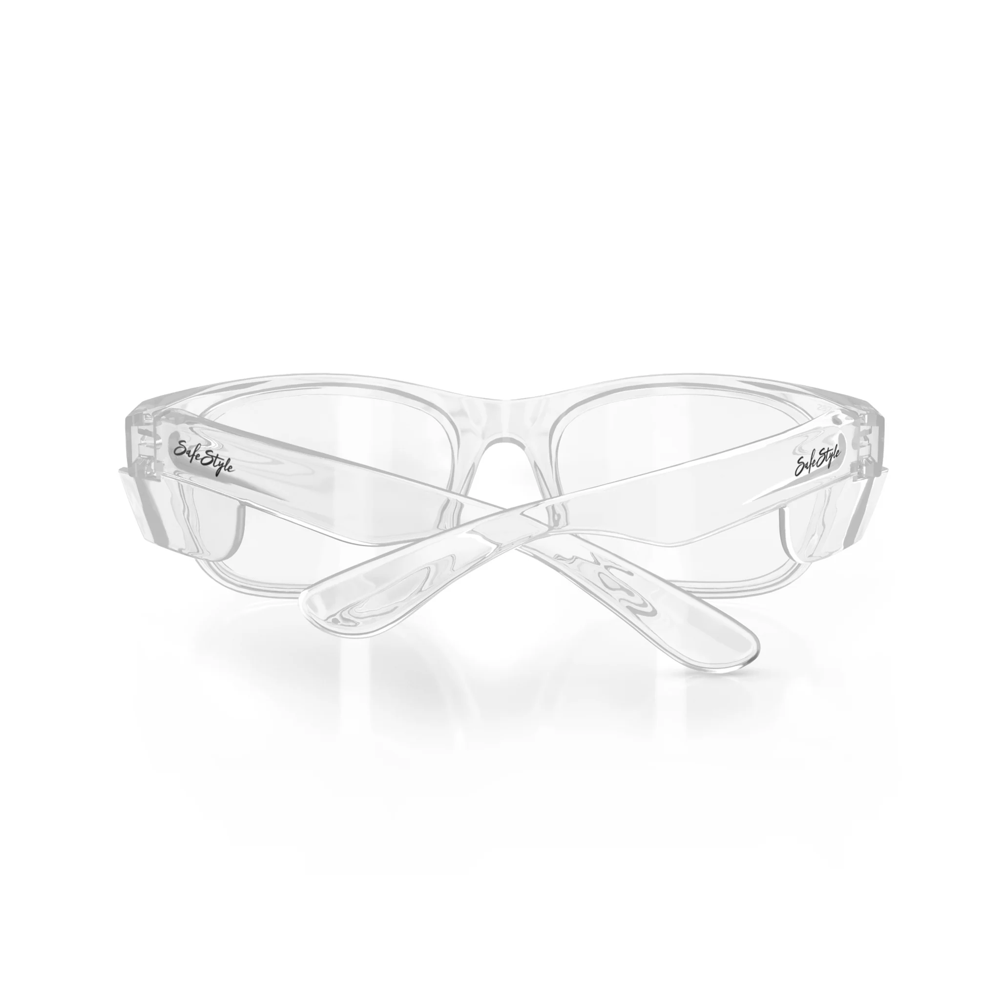 Classics Clear Frame Clear Lens Safety Glasses - Image 4