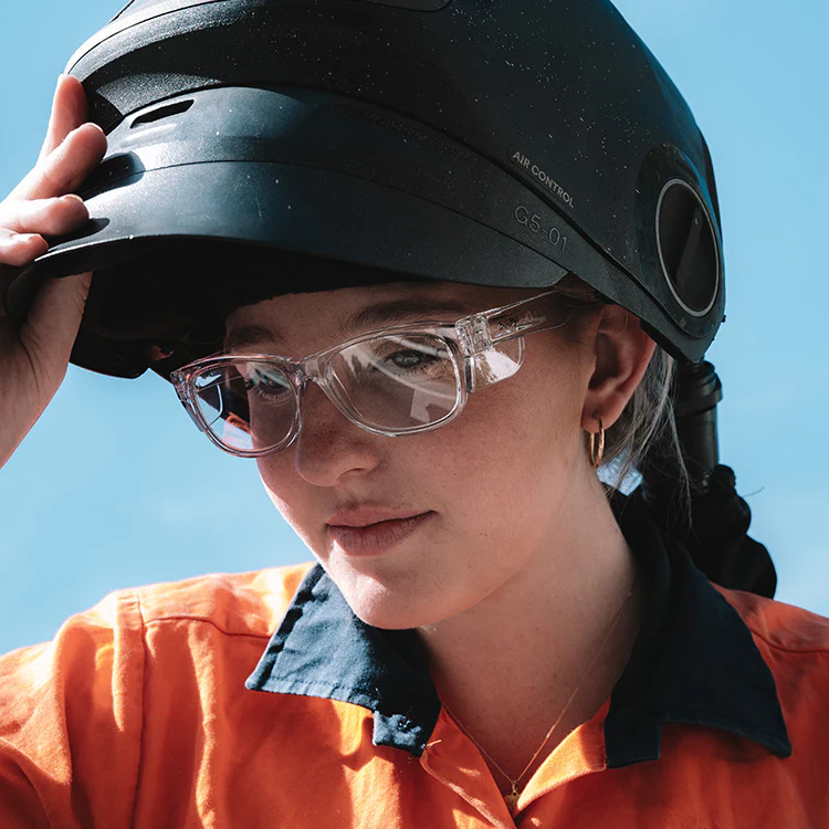 Classics Clear Frame Clear Lens Safety Glasses - Image 6