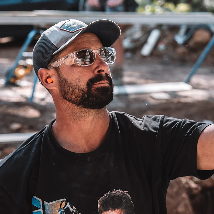 Classics Clear Frame Hybrids Photochromic Lens Safety Glasses - Image 5