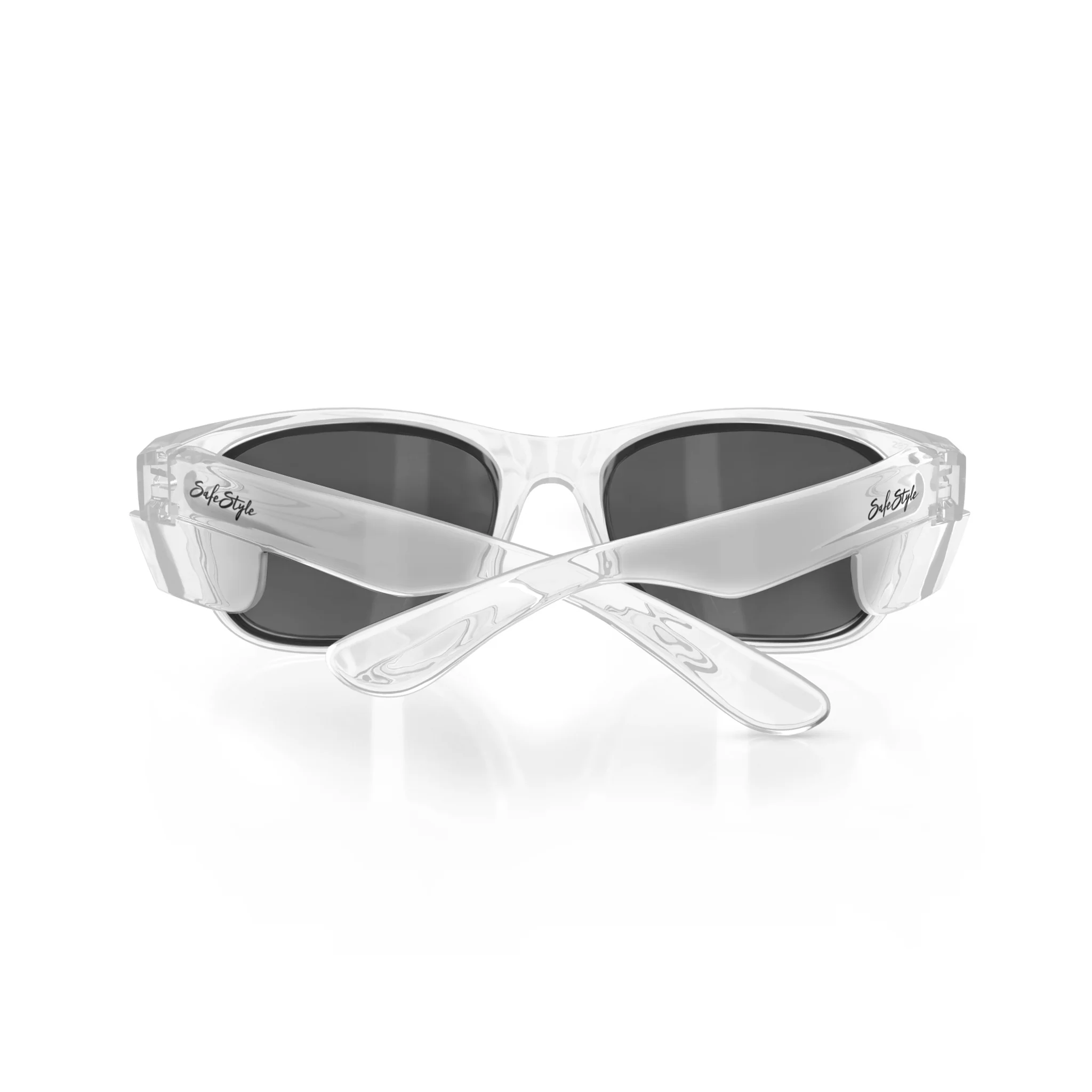 Classics Clear Frame Polarised Lens Safety Glasses - Image 4