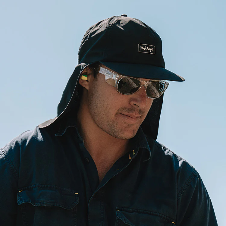 Classics Clear Frame Polarised Lens Safety Glasses - Image 5