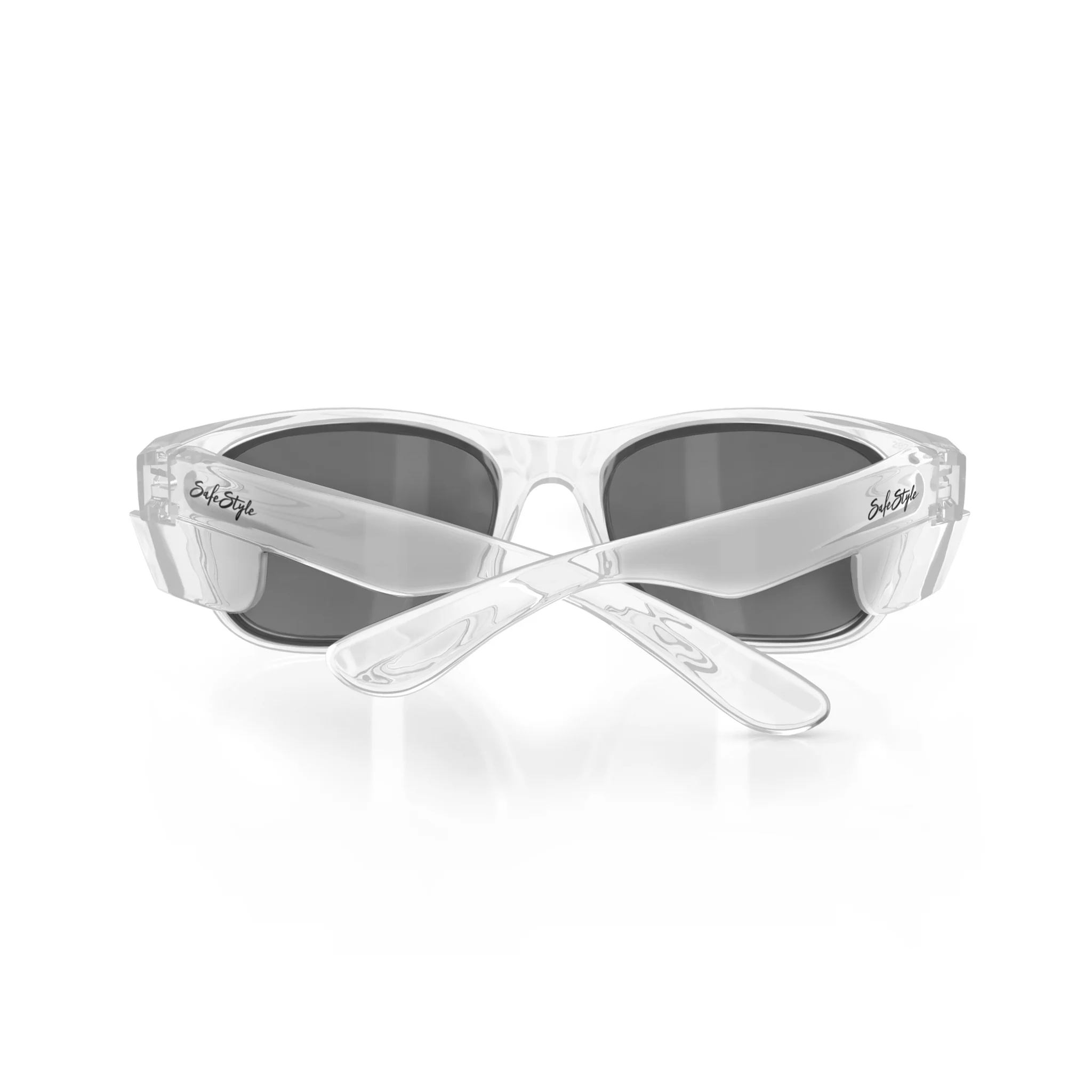 Classics Clear Frame Tinted Lens Safety Glasses - Image 4
