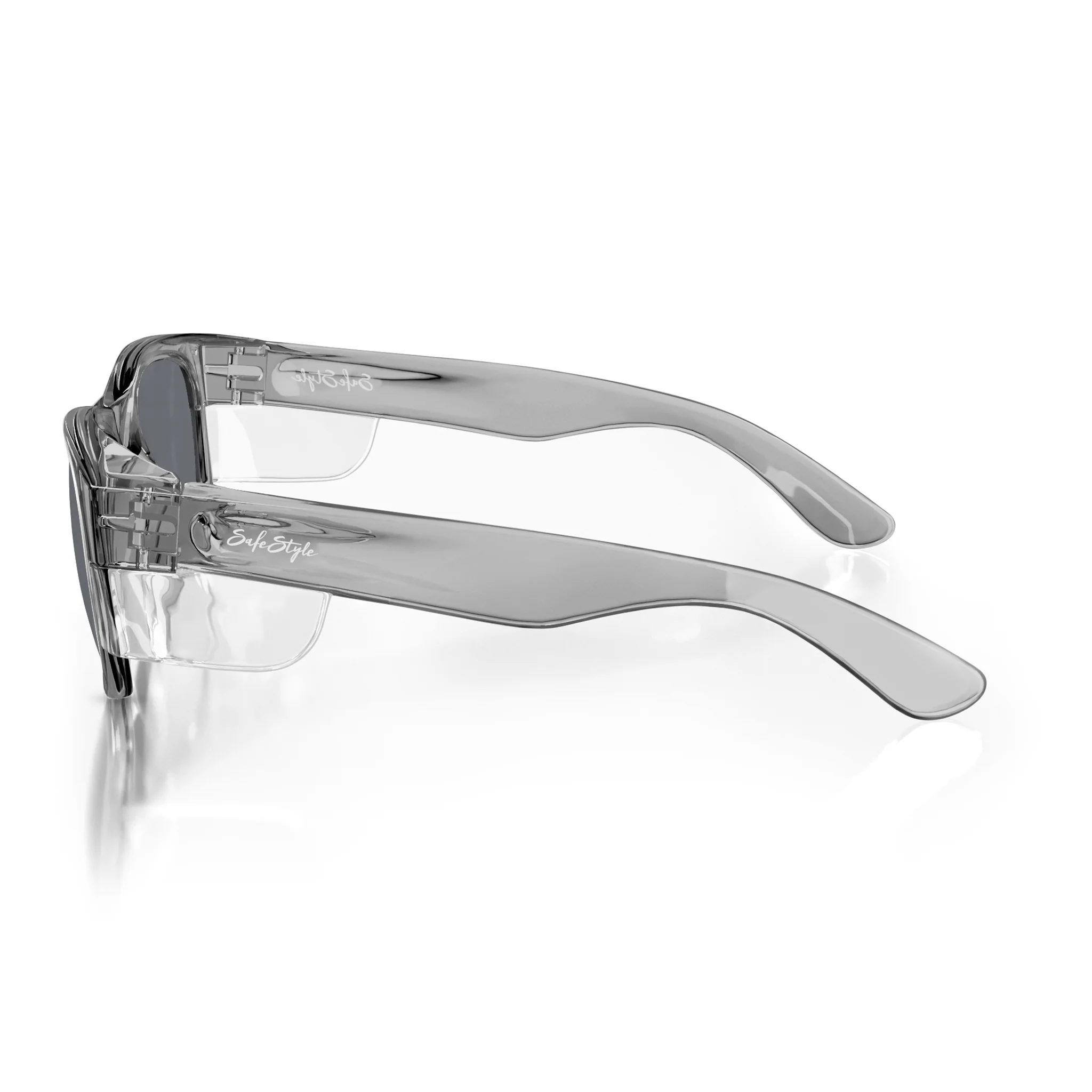 Classics Graphite Frame Polarised Lens Safety Glasses - Image 3