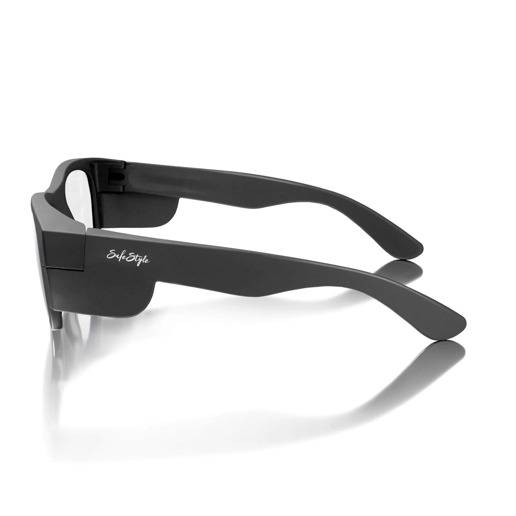 Classics Matte Black Prescription Safety Glasses - Image 3