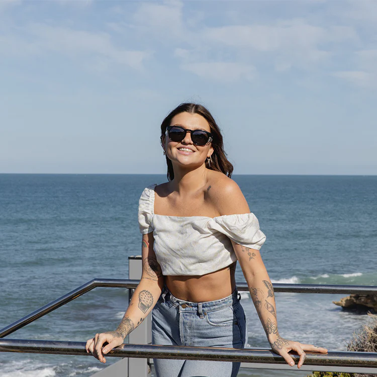 Cruisers Black Frame Tinted Lens Safety Glasses - Image 6