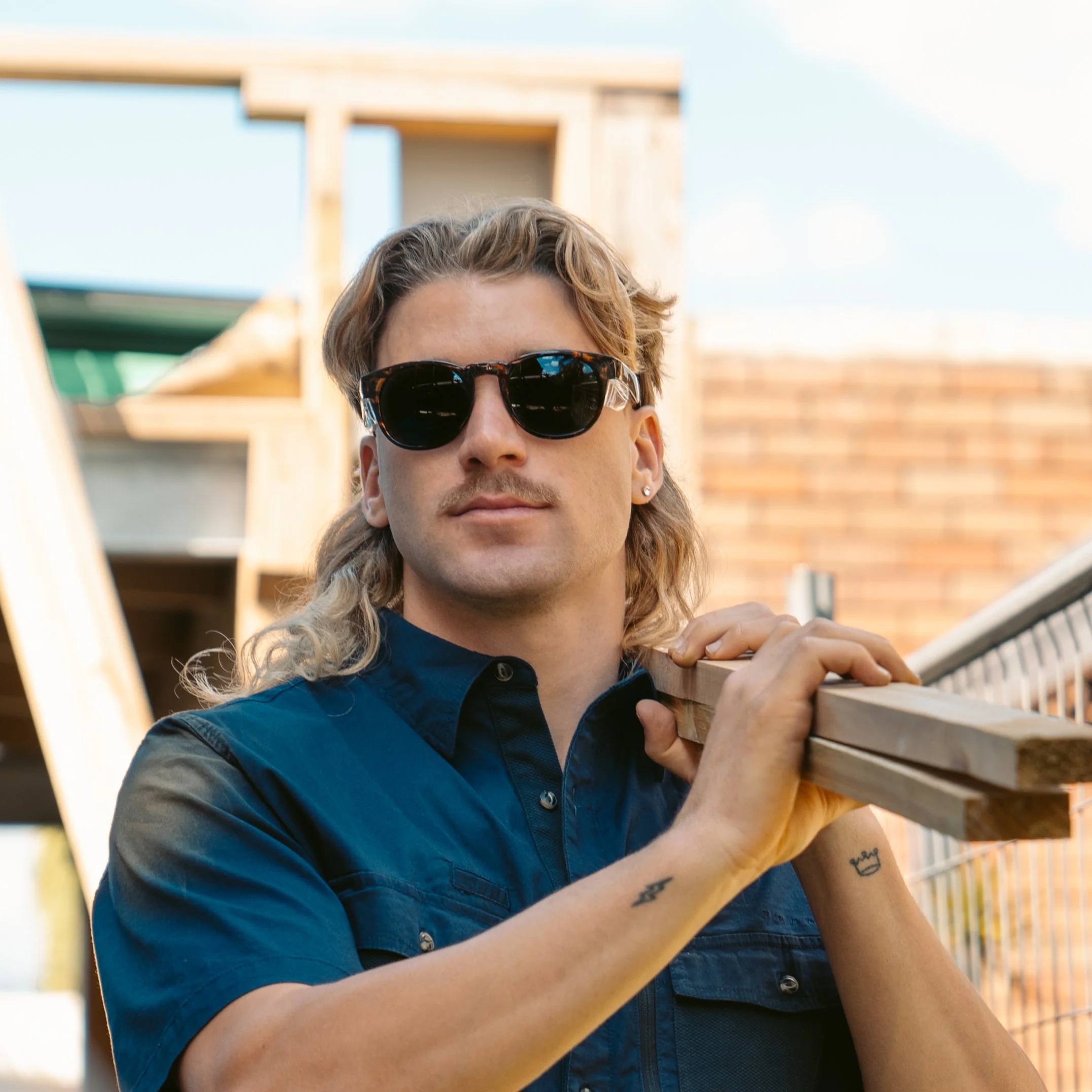 Cruisers Brown Tort Frame Polarised Lens Safety Glasses - Image 5