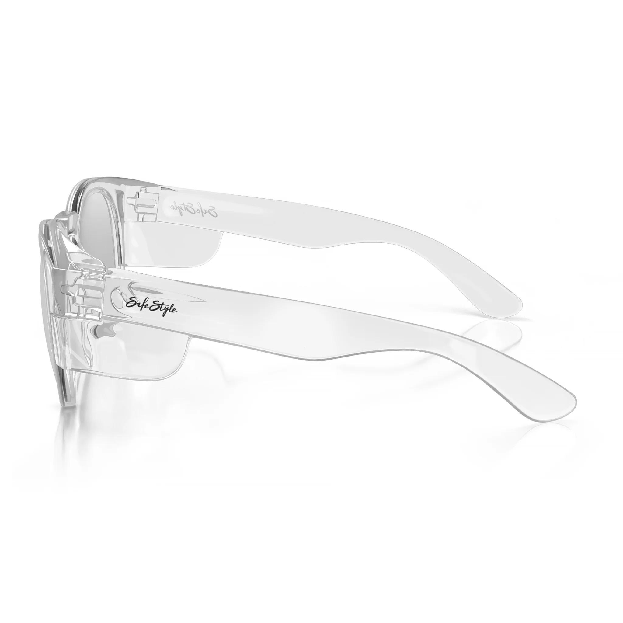 Cruisers Clear Frame Hybrids Photochromic Lens Safety Glasses - Image 3