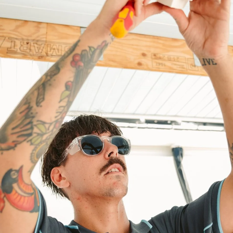 Cruisers Clear Frame Polarised Lens Safety Glasses - Image 6