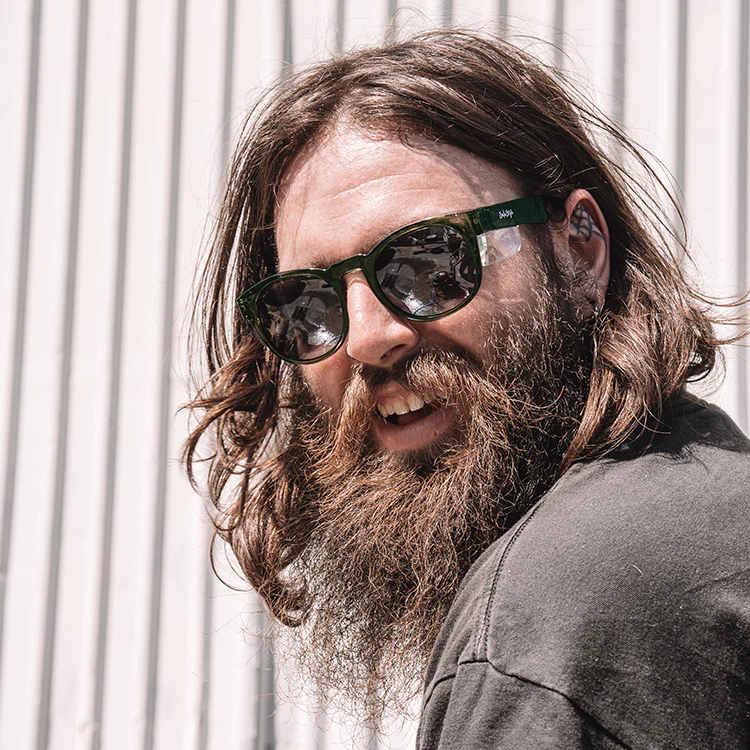 Cruisers Green Frame Polarised Lens Safety Glasses - Image 6