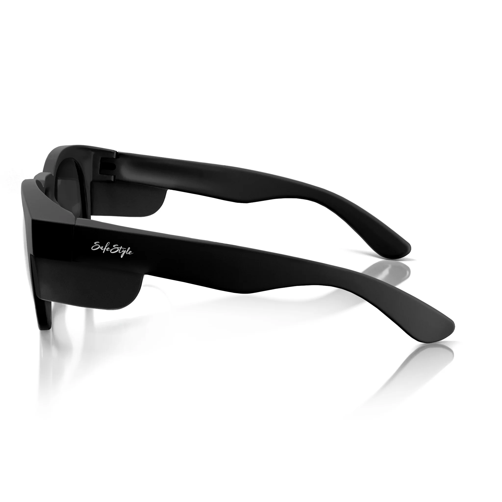 Cruisers Matte Black Frame Polarised Lens Safety Glasses - Image 3
