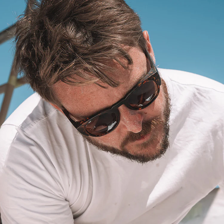 Cruisers Matte Brown Tort Frame Brown Polarised Lens Safety Glasses - Image 6