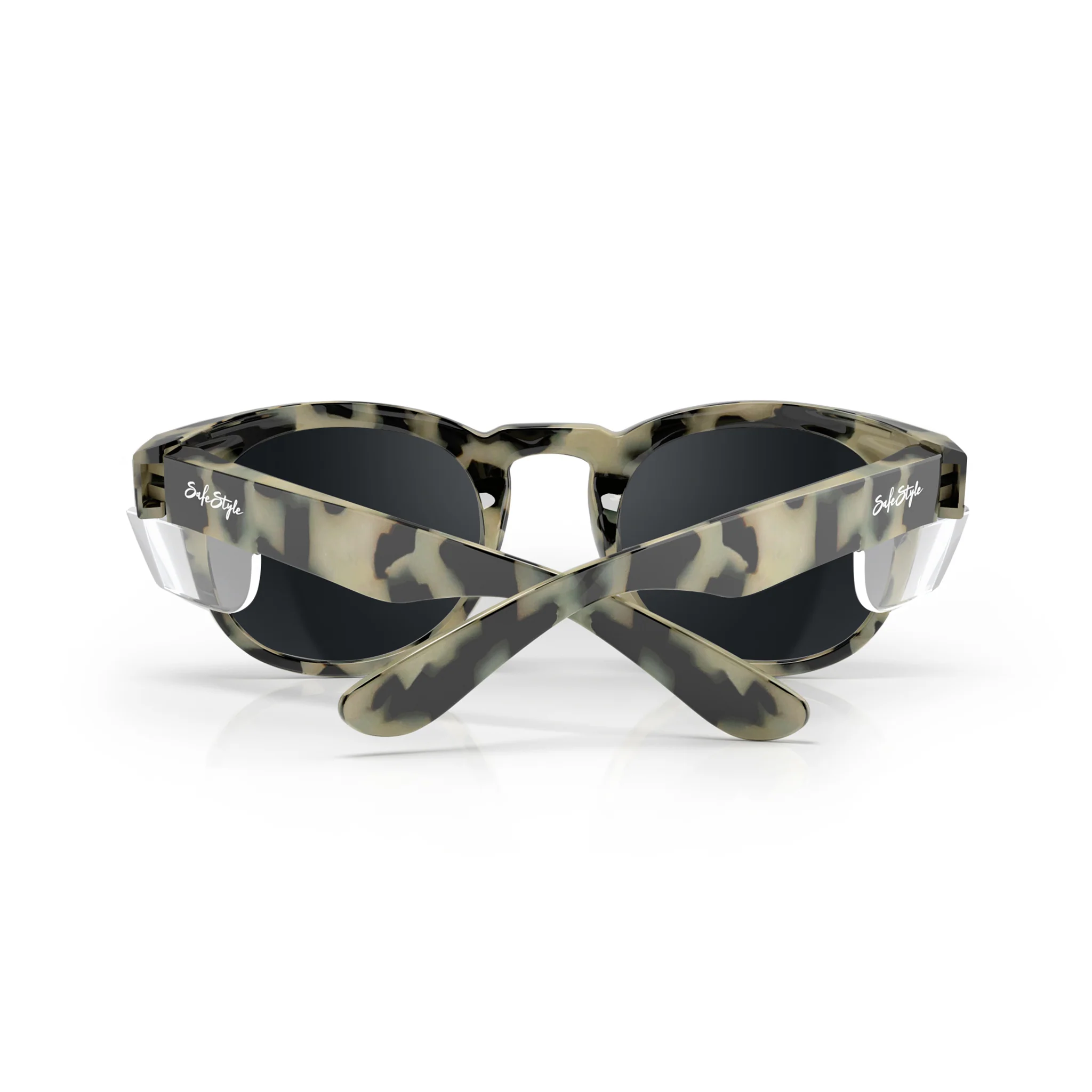 Cruisers Milky Tort Frame Polarised Lens Safety Glasses - Image 4