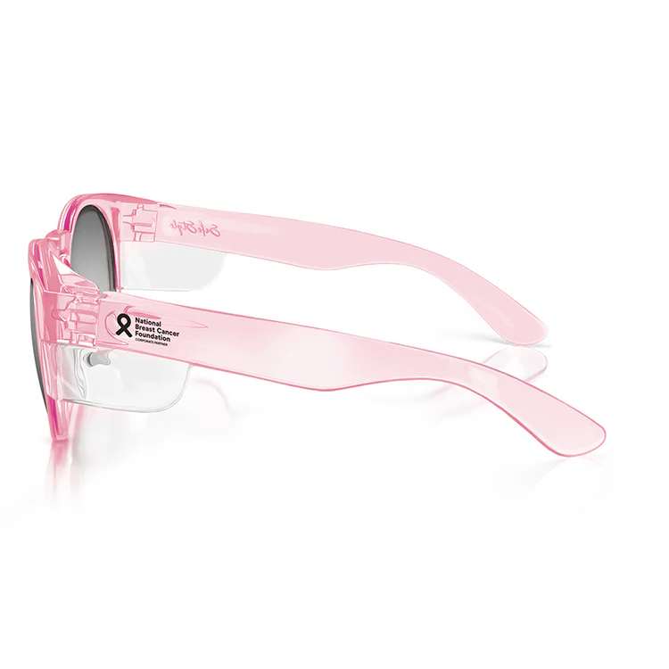 Cruisers Pink Frame Polarised Lens Safety Glasses - Image 3