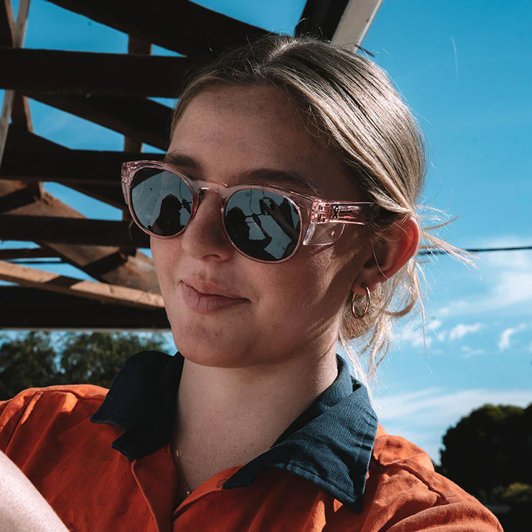 Cruisers Pink Frame Polarised Lens Safety Glasses - Image 6