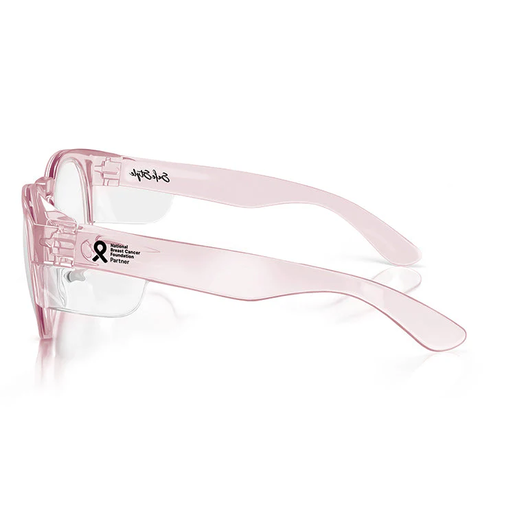 Cruisers Pink Frame Prescription Safety Glasses - Image 3