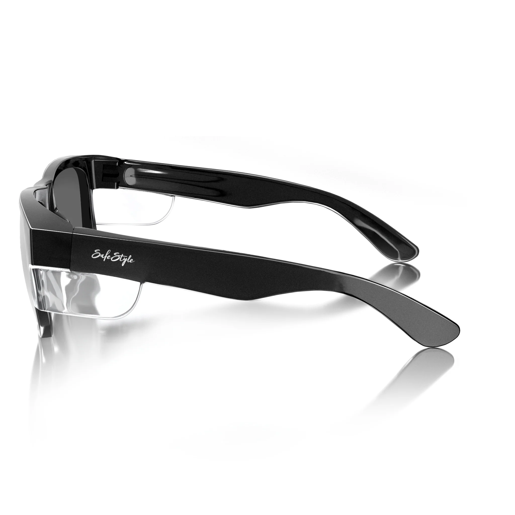 Fusions Black Frame Polarised Lens Safety Glasses - Image 3