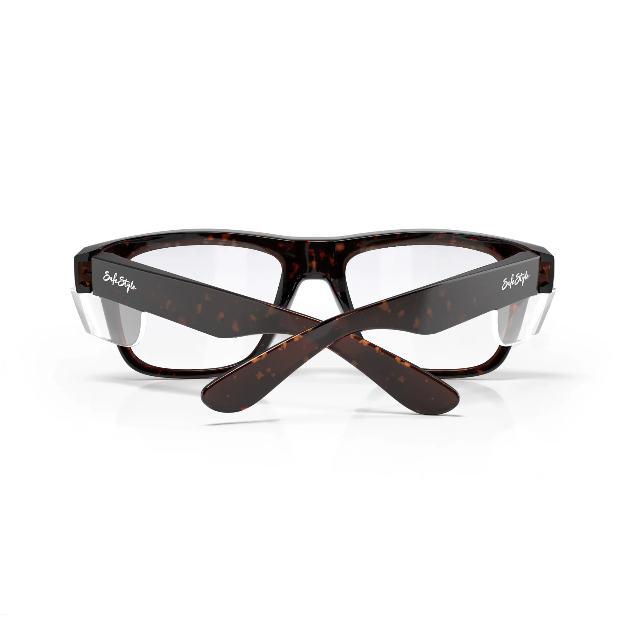 Fusions Brown Tort Prescription Safety Glasses - Image 4
