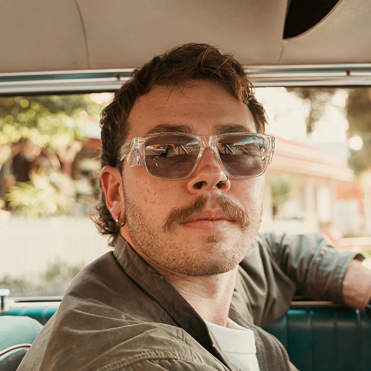 Fusions Clear Frame Hybrids Photochromic Lens Safety Glasses - Image 5