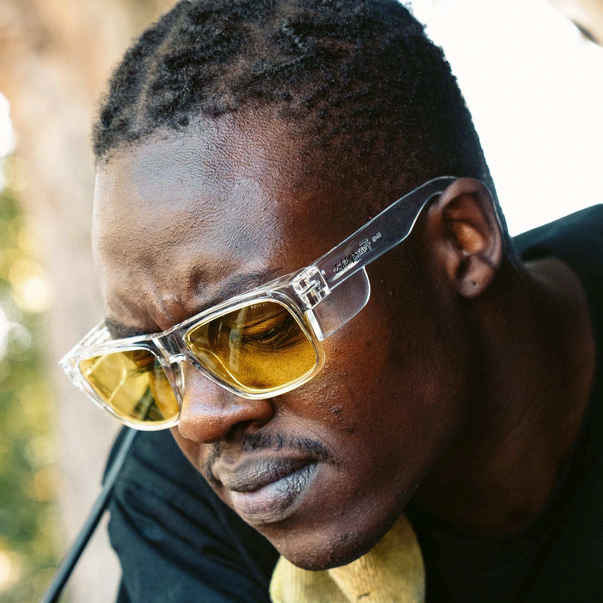 Fusions Clear Frame Yellow Lens - Image 5