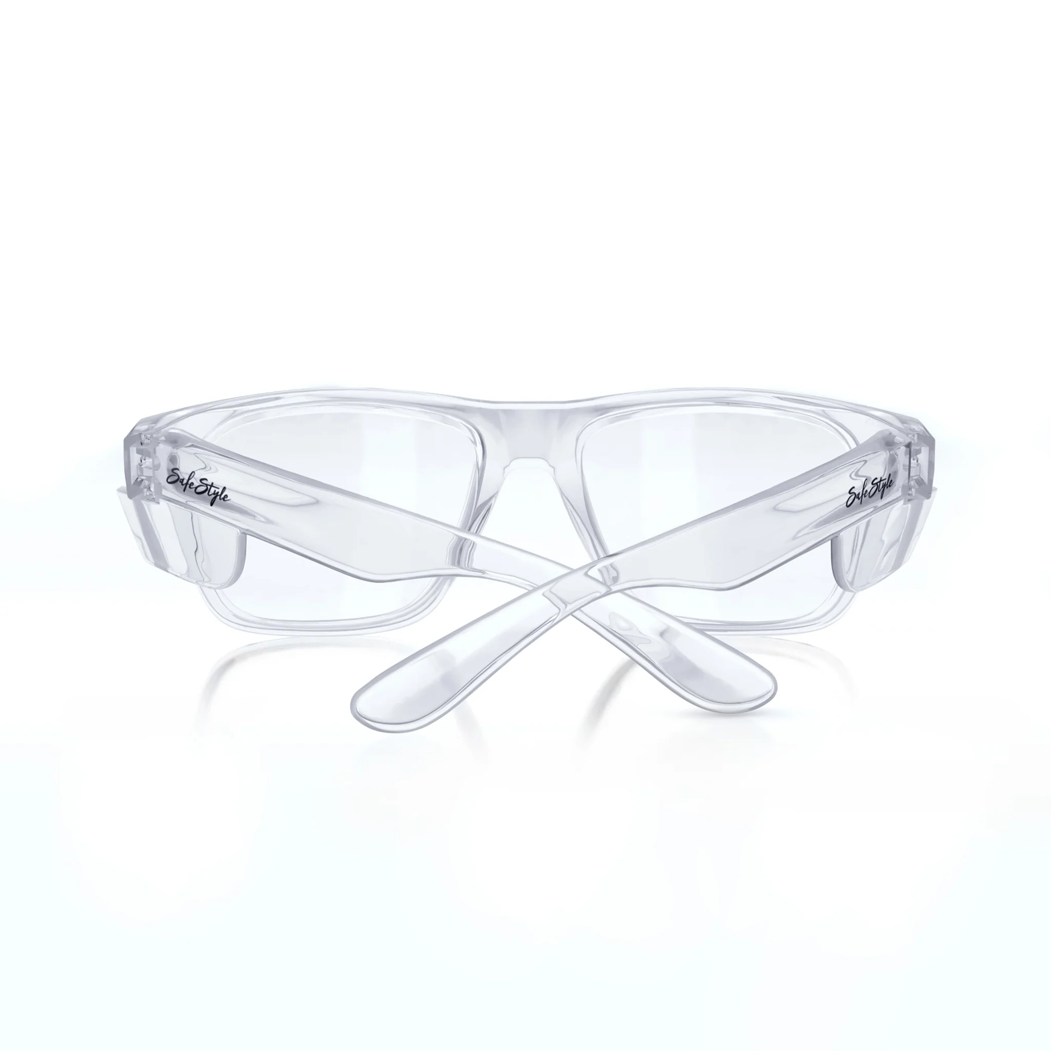 Fusions Clear Prescription Safety Glasses - Image 4