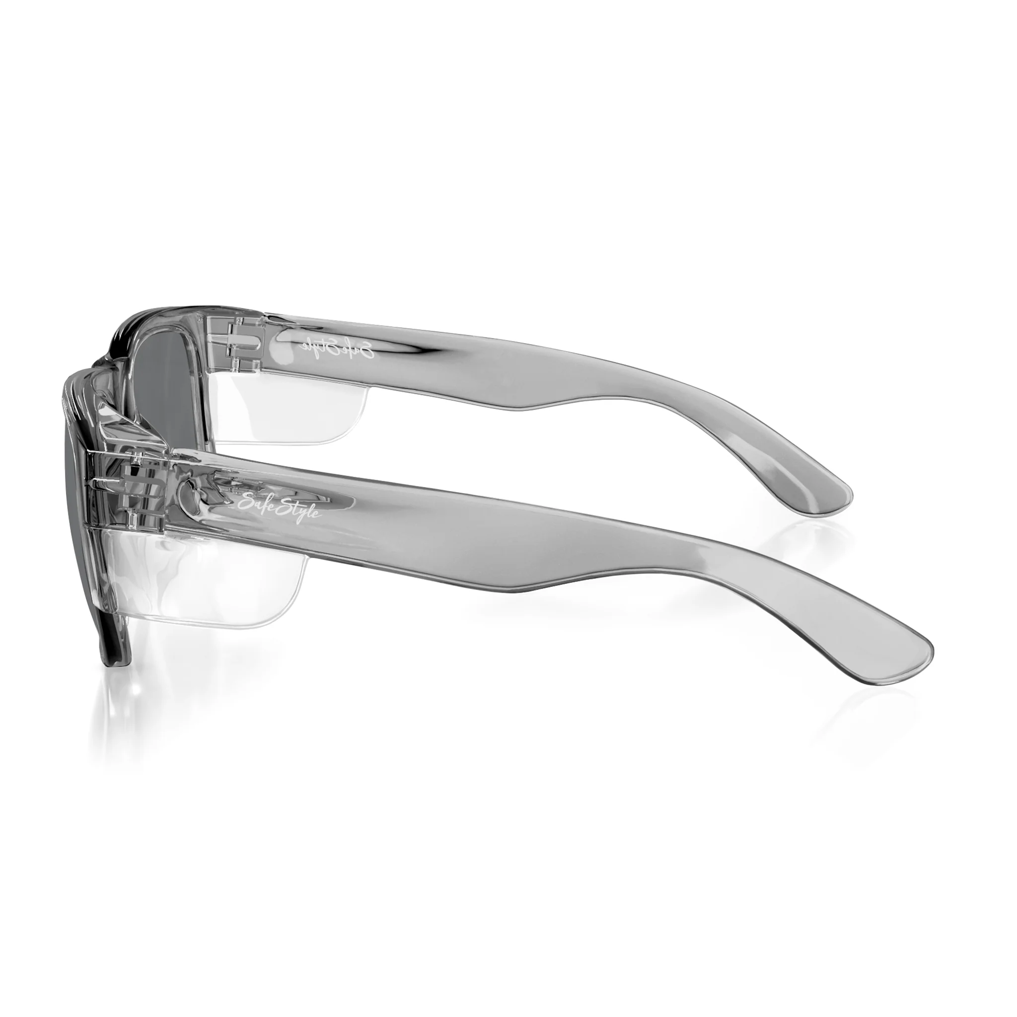 Fusions Graphite Frame Tinted Lens Safety Glasses - Image 3