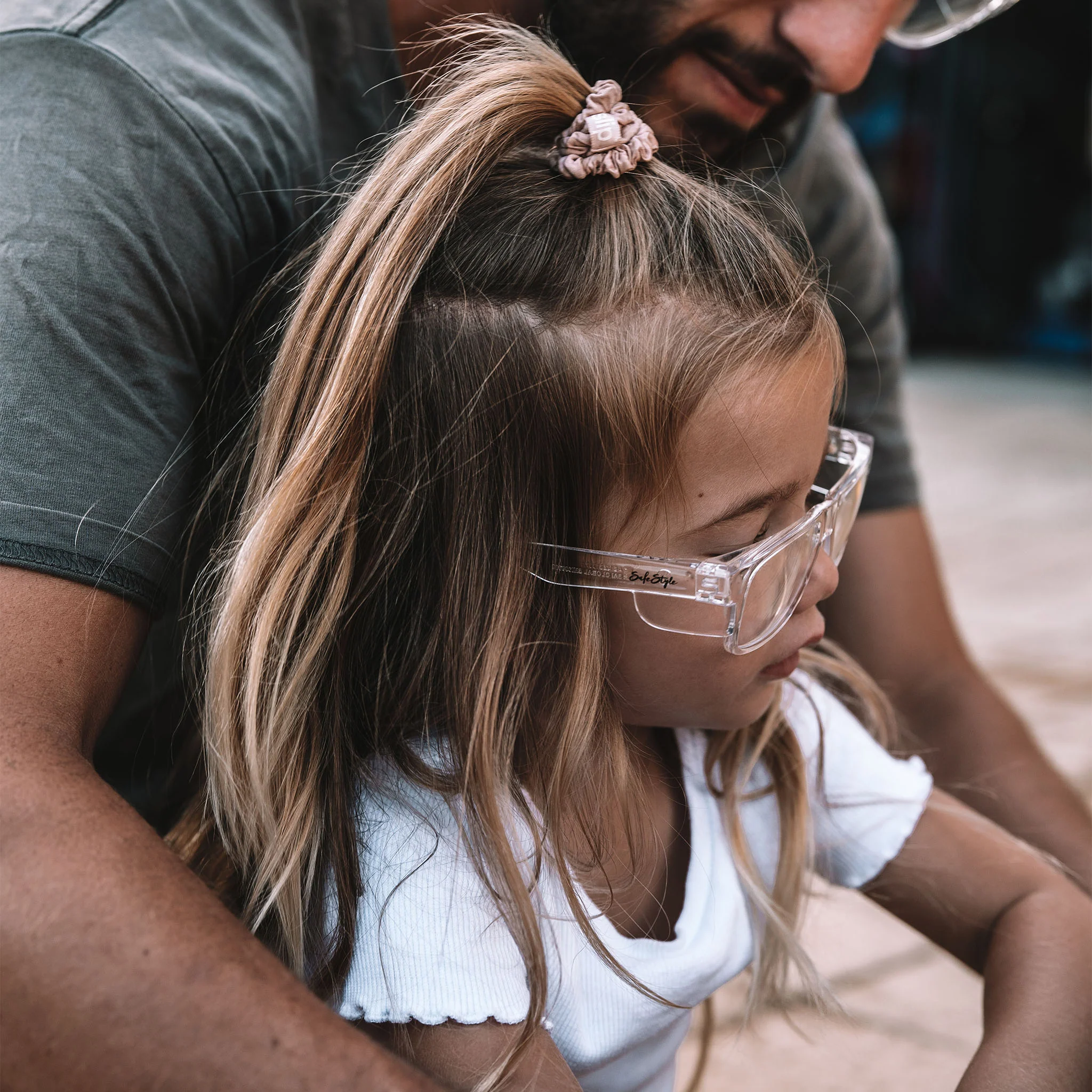 Fusions Kids Clear Frame Clear Lens Safety Glasses - Image 6