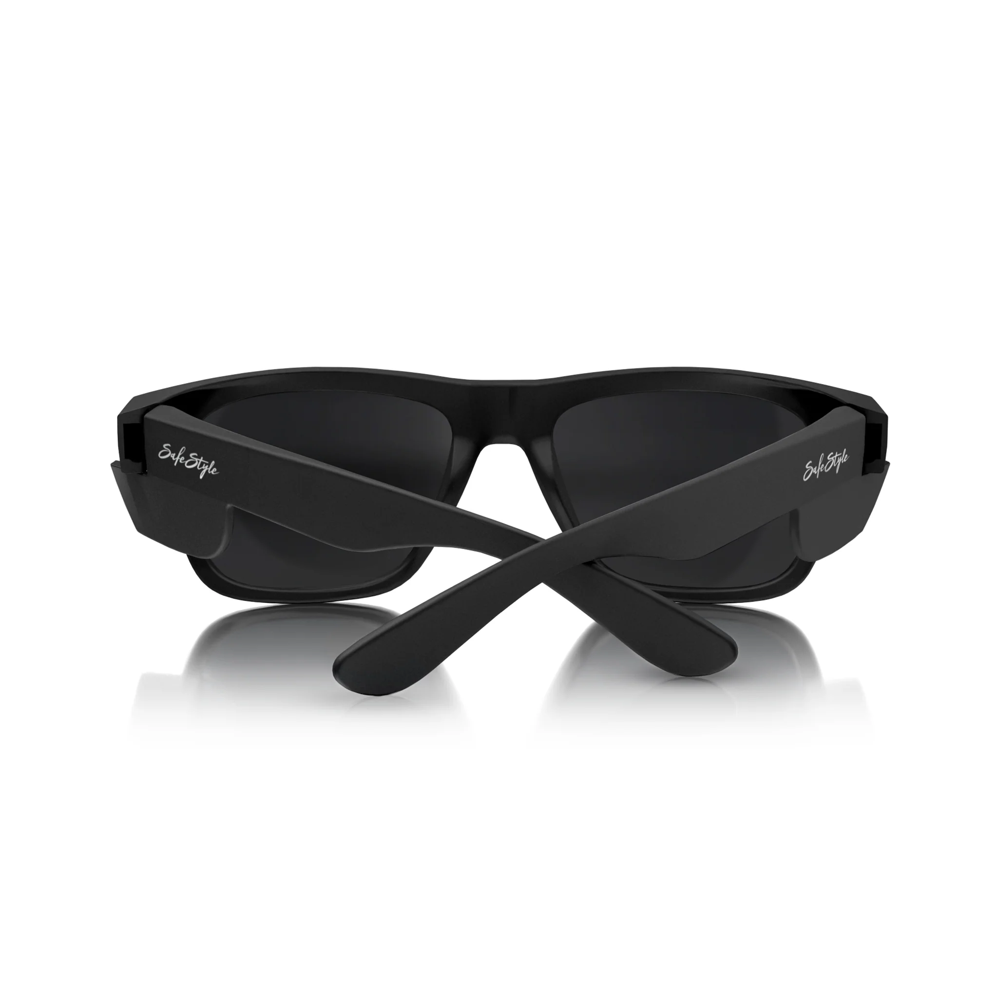 Fusions Matte Black Frame Polarised Lens Safety Glasses - Image 4