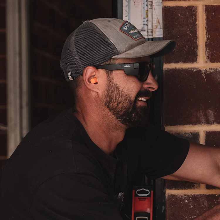 Fusions Matte Black Frame Polarised Lens Safety Glasses - Image 5