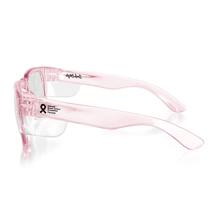 Fusions Pink Prescription Safety Glasses - Image 3