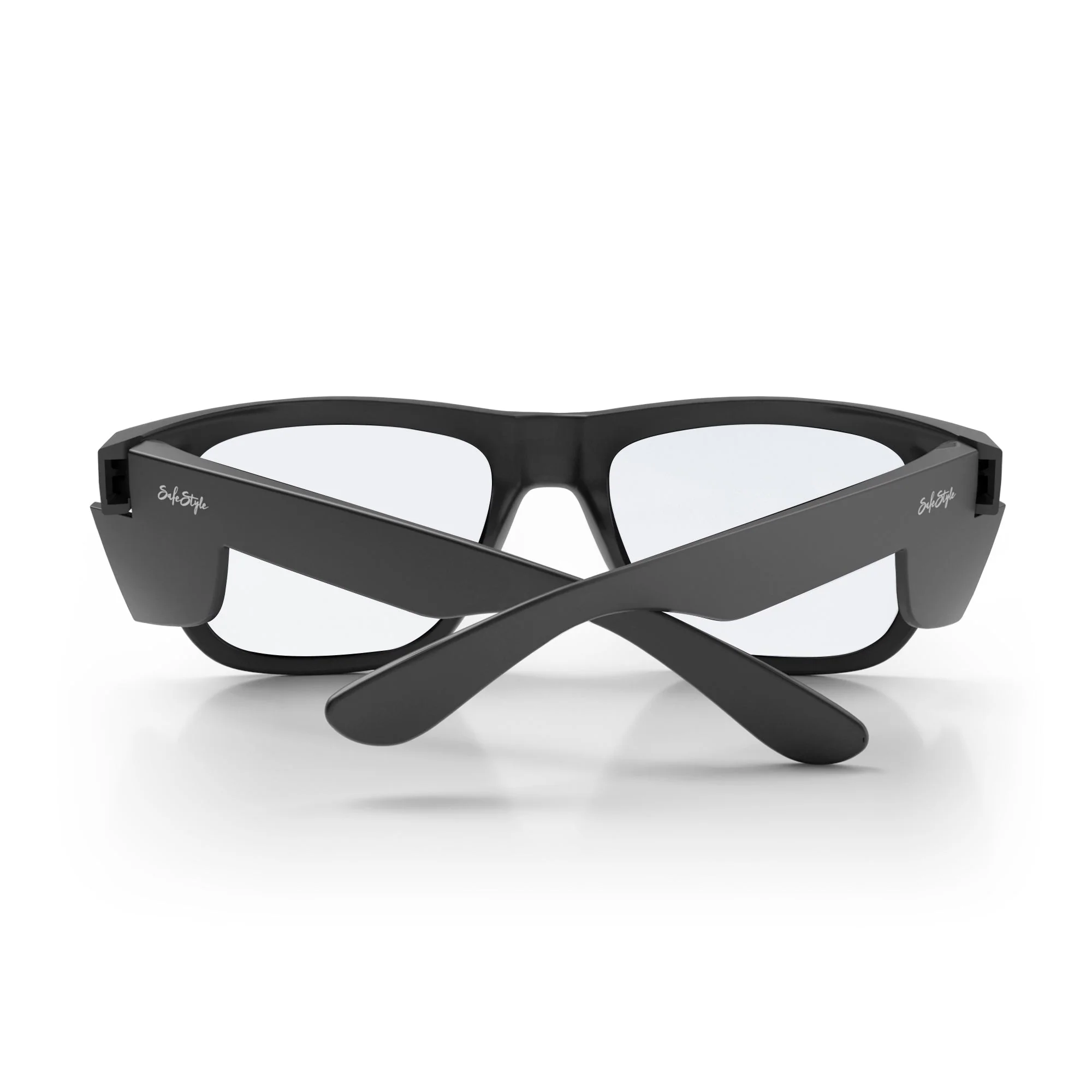 Fusions XL Matte Black Prescription Safety Glasses - Image 4