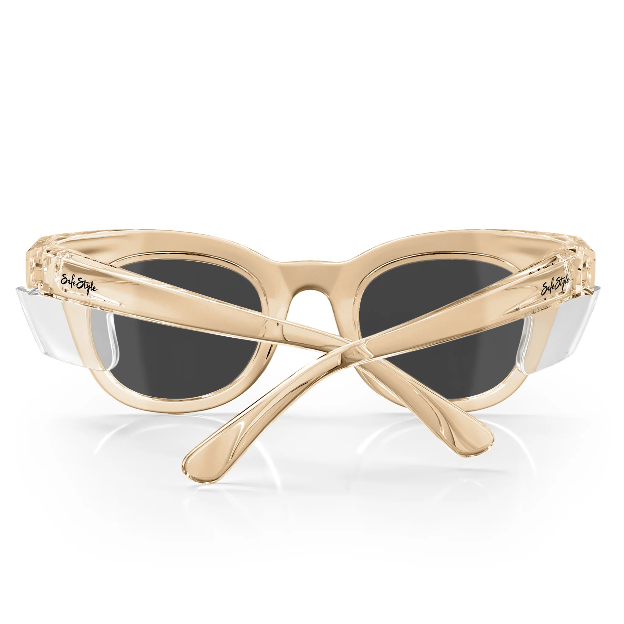 Harps Champagne Frame Polarised Lens Safety Glasses - Image 4