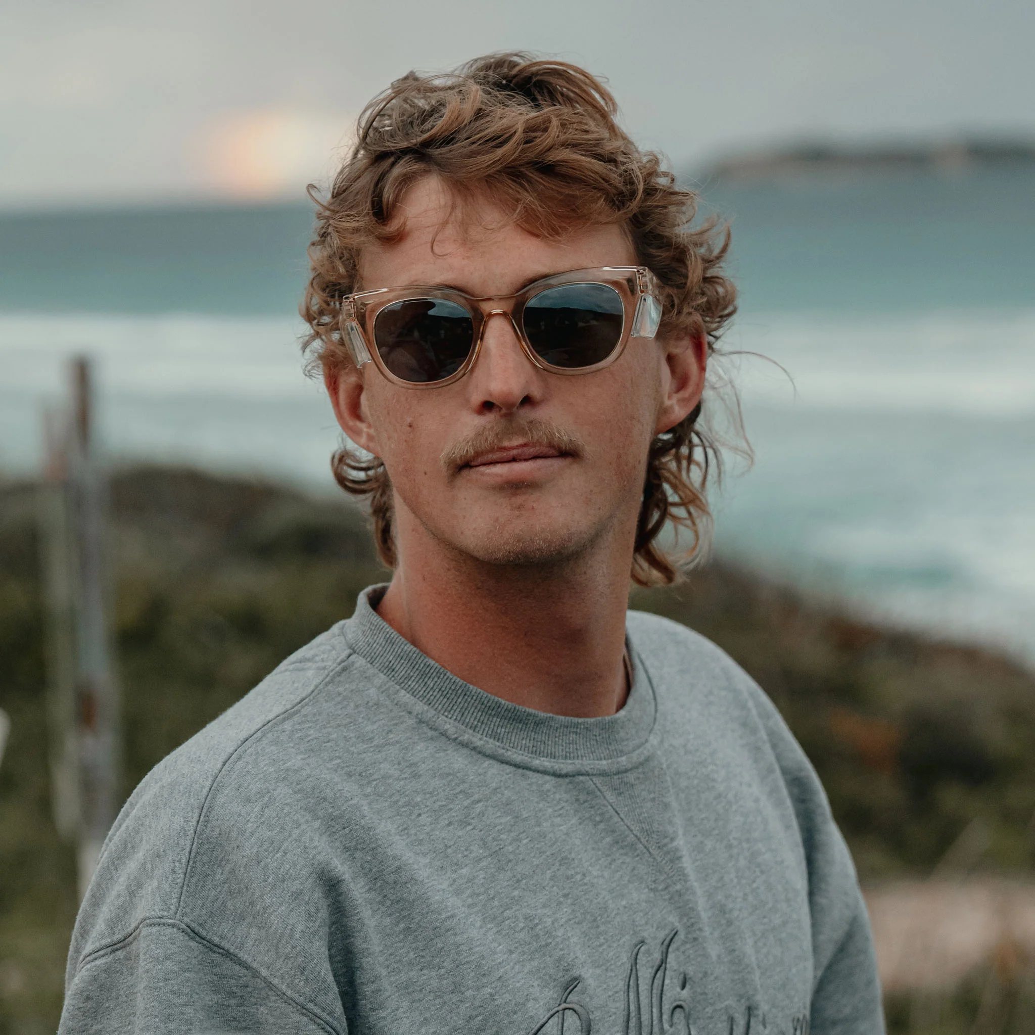 Harps Champagne Frame Polarised Lens Safety Glasses - Image 5