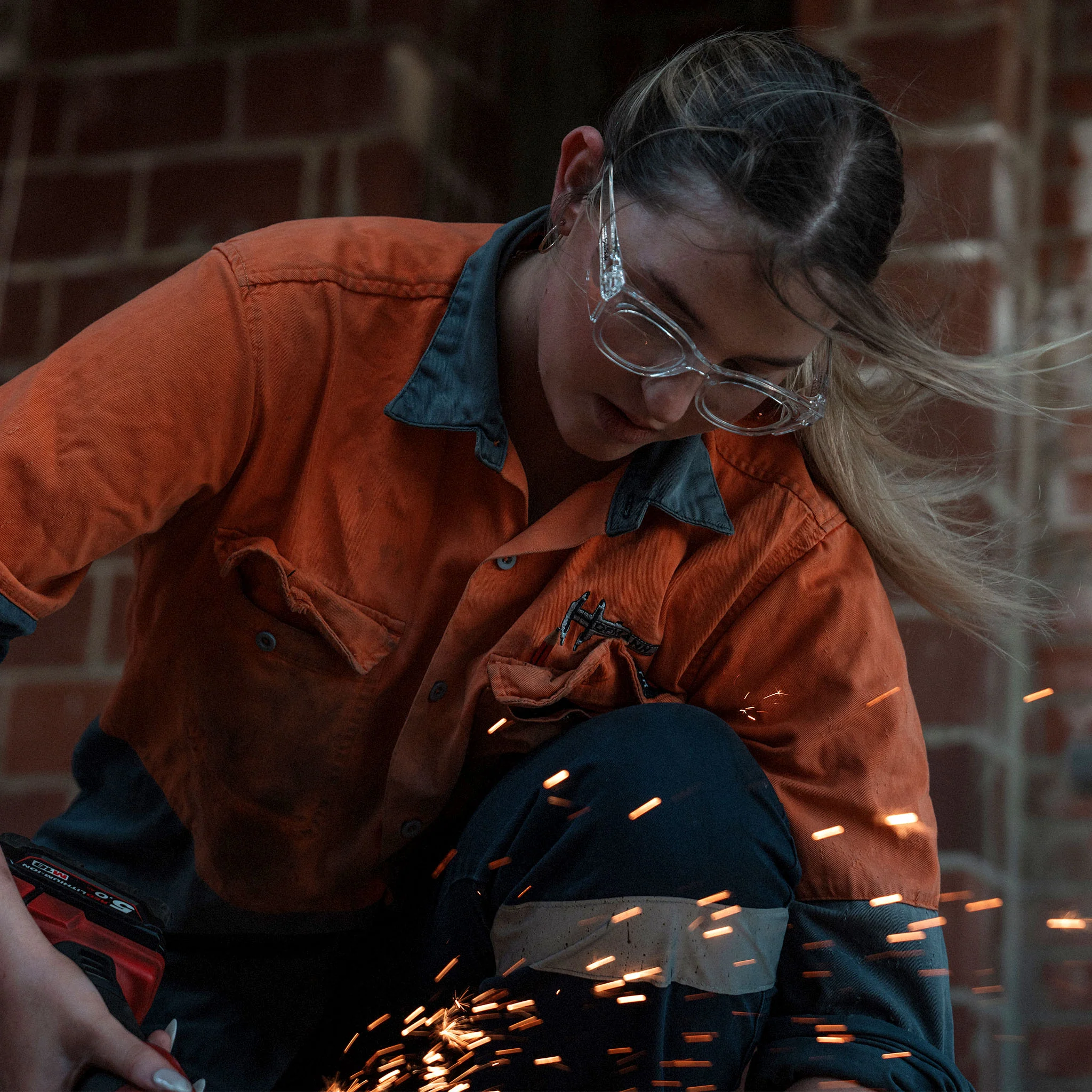 Harps Clear Frame Clear Lens Safety Glasses - Image 6