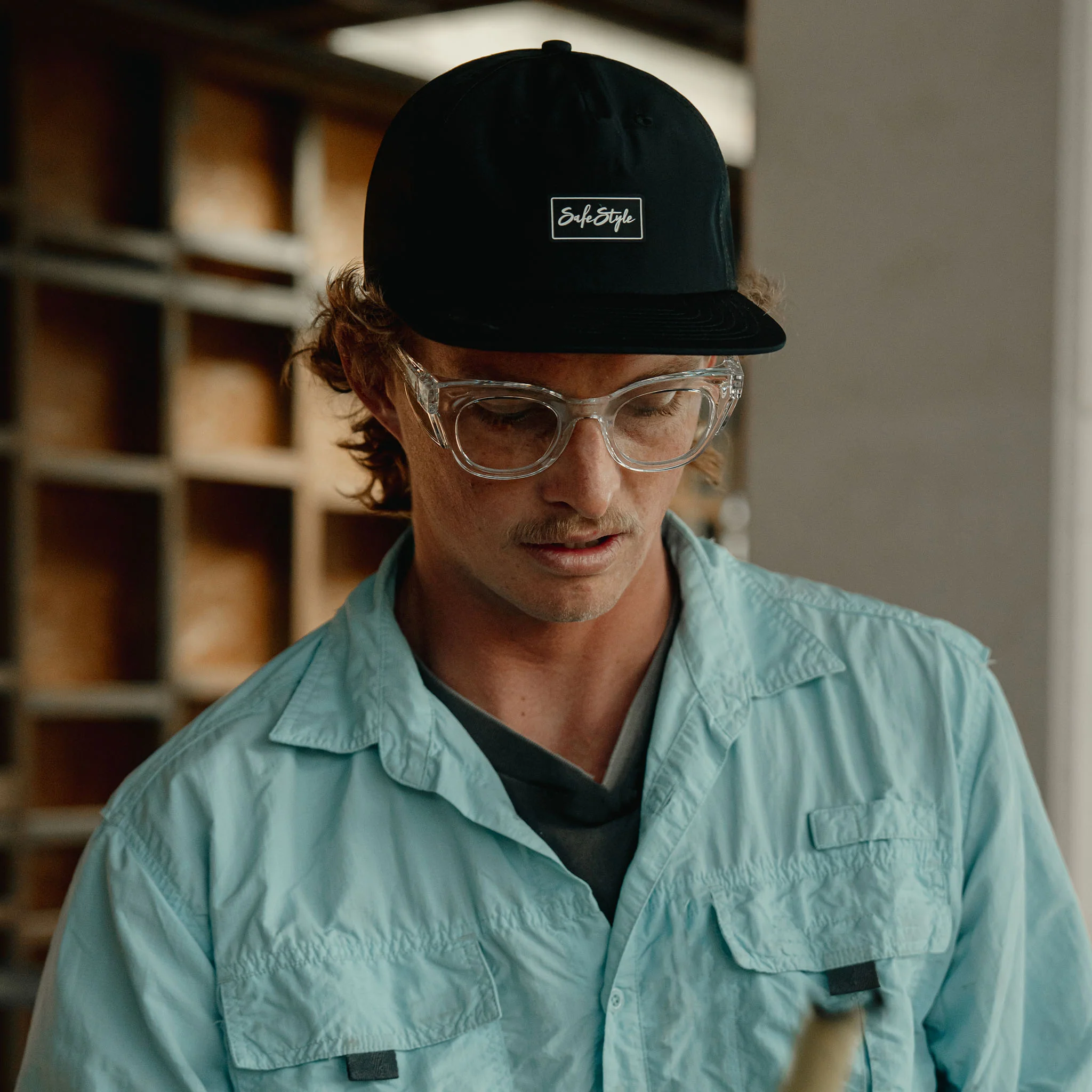 Harps Clear Frame Clear Lens Safety Glasses - Image 7