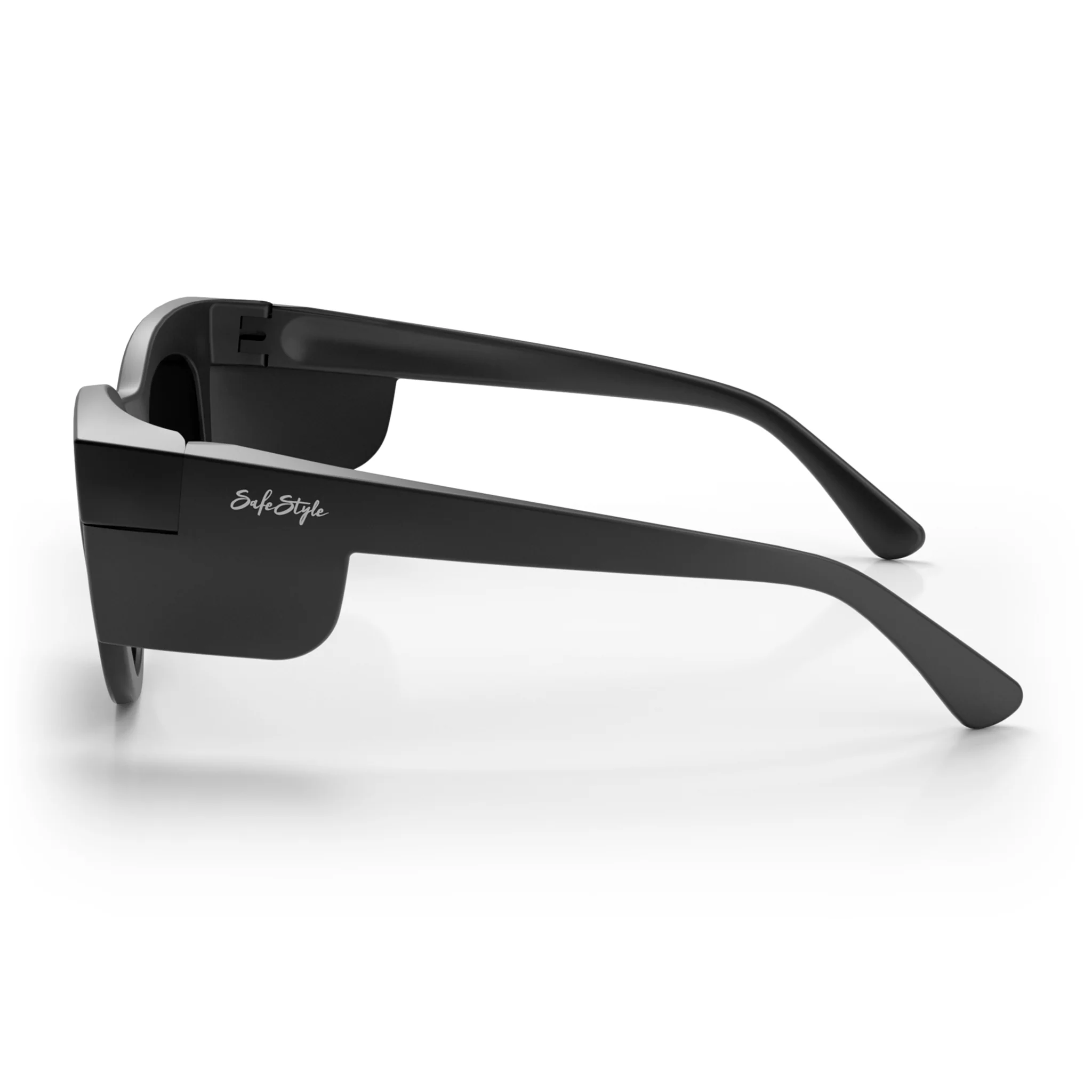 Harps Matte Black Frame Polarised Lens Safety Glasses - Image 3