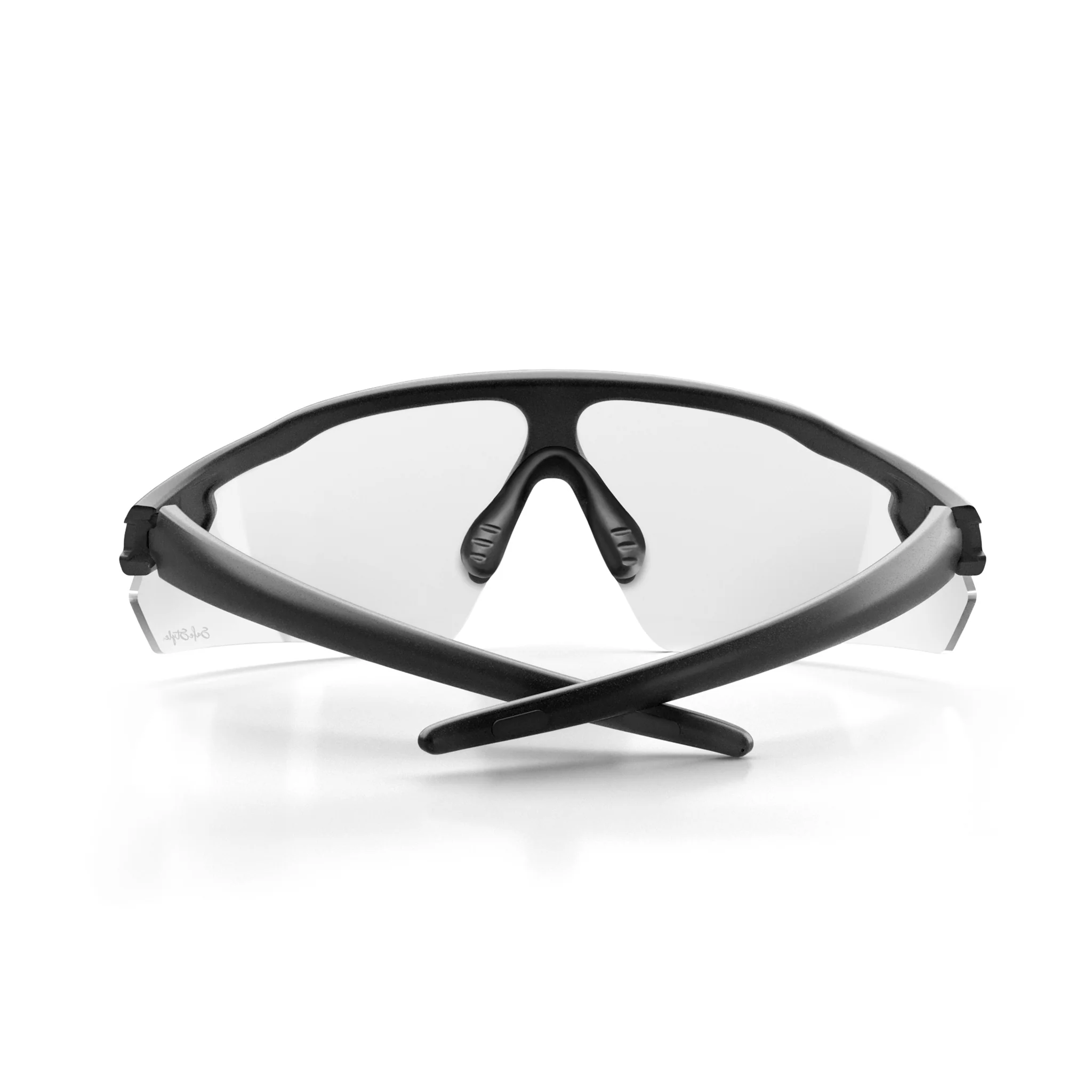 Phantoms Matte Black Frame Clear Lens Safety Glasses - Image 4