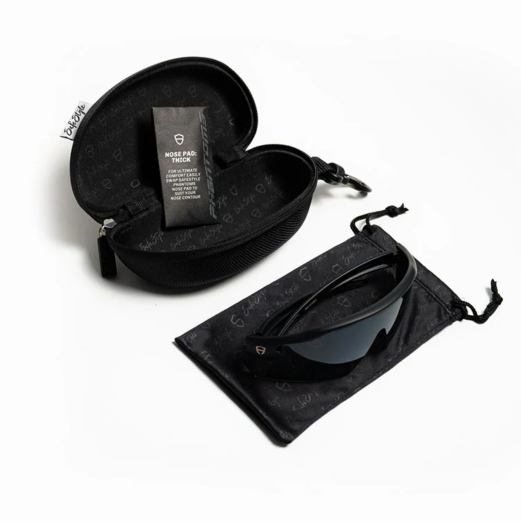 Phantoms Matte Black Frame Polarised Lens Safety Glasses - Image 5