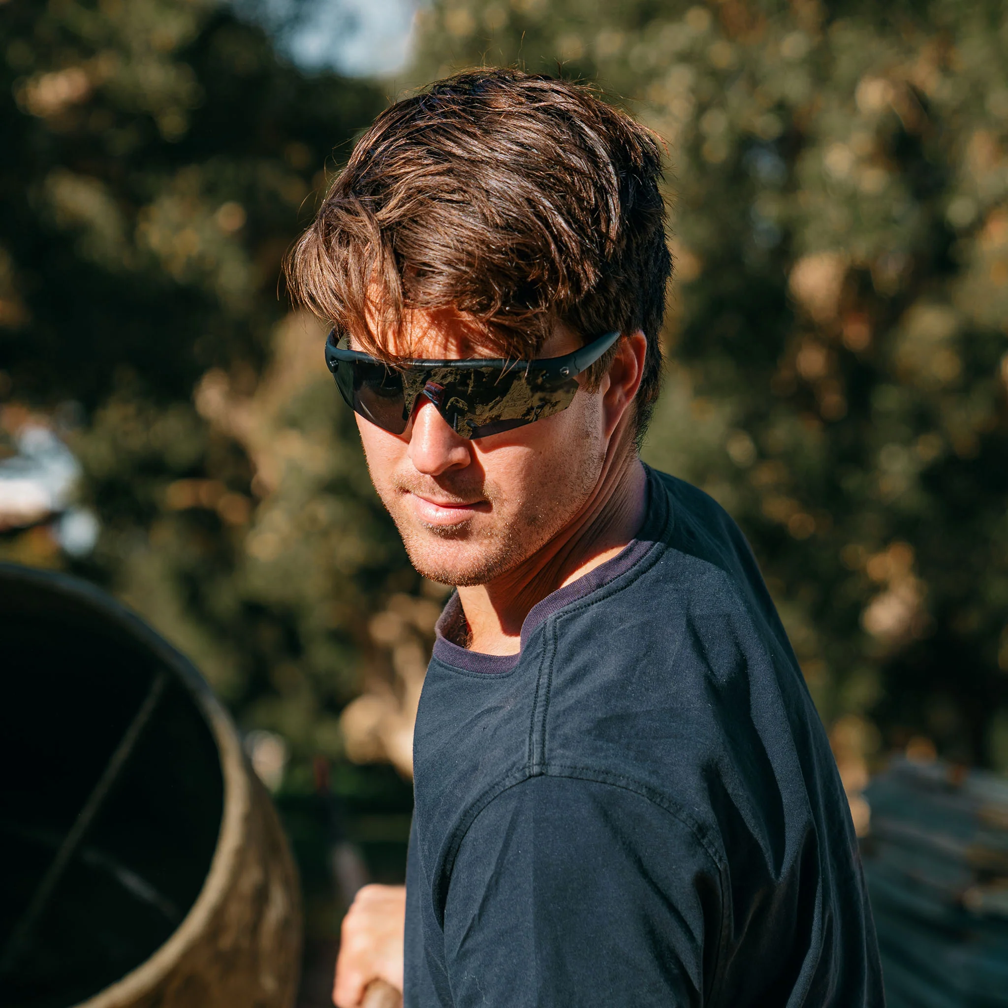 Phantoms Matte Black Frame Tinted Lens Safety Glasses - Image 8