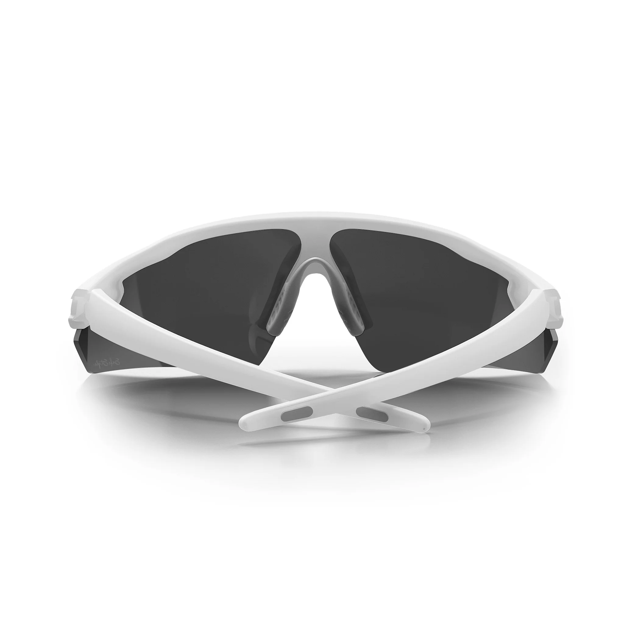 Phantoms Matte White Frame Polarised Lens Safety Glasses - Image 4
