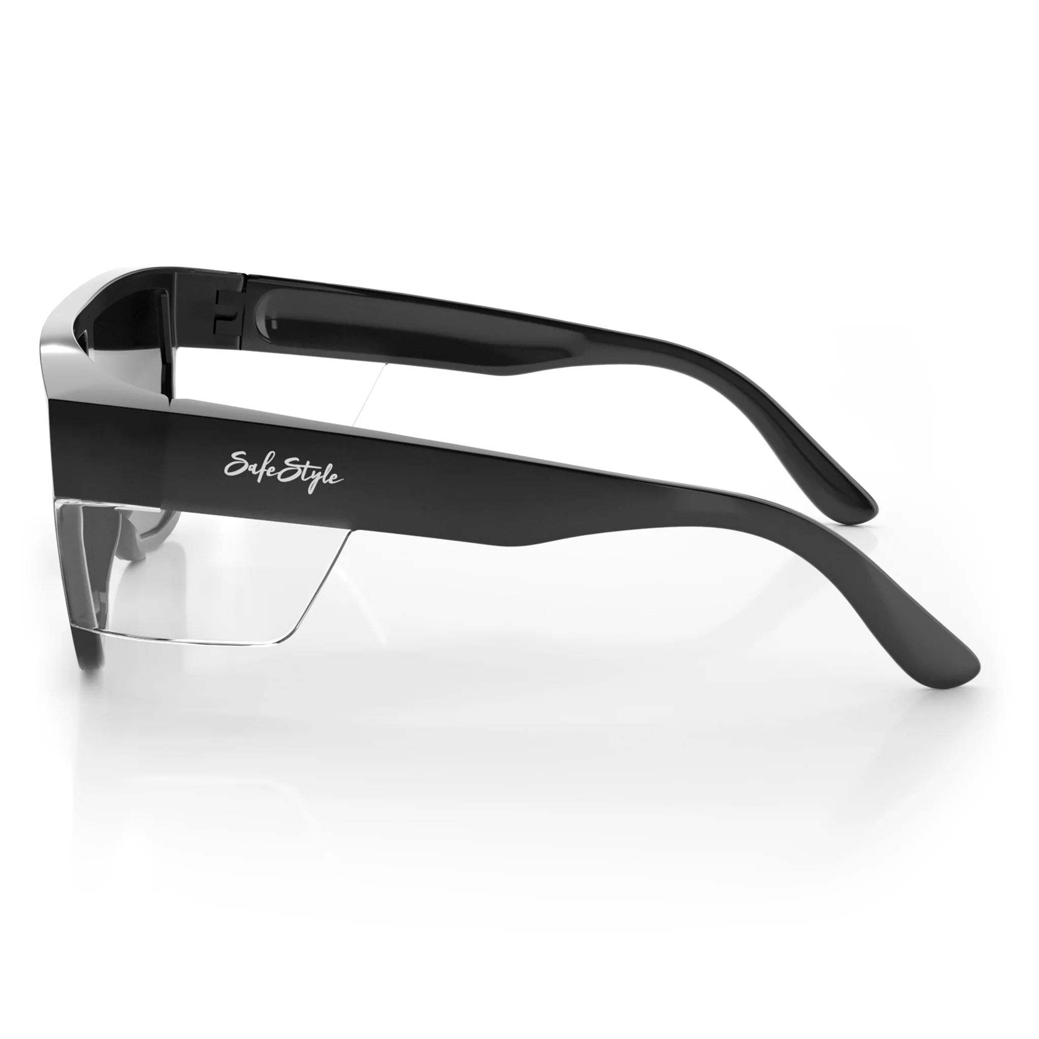 Primes Black Frame Tinted Lens Safety Glasses - Image 3