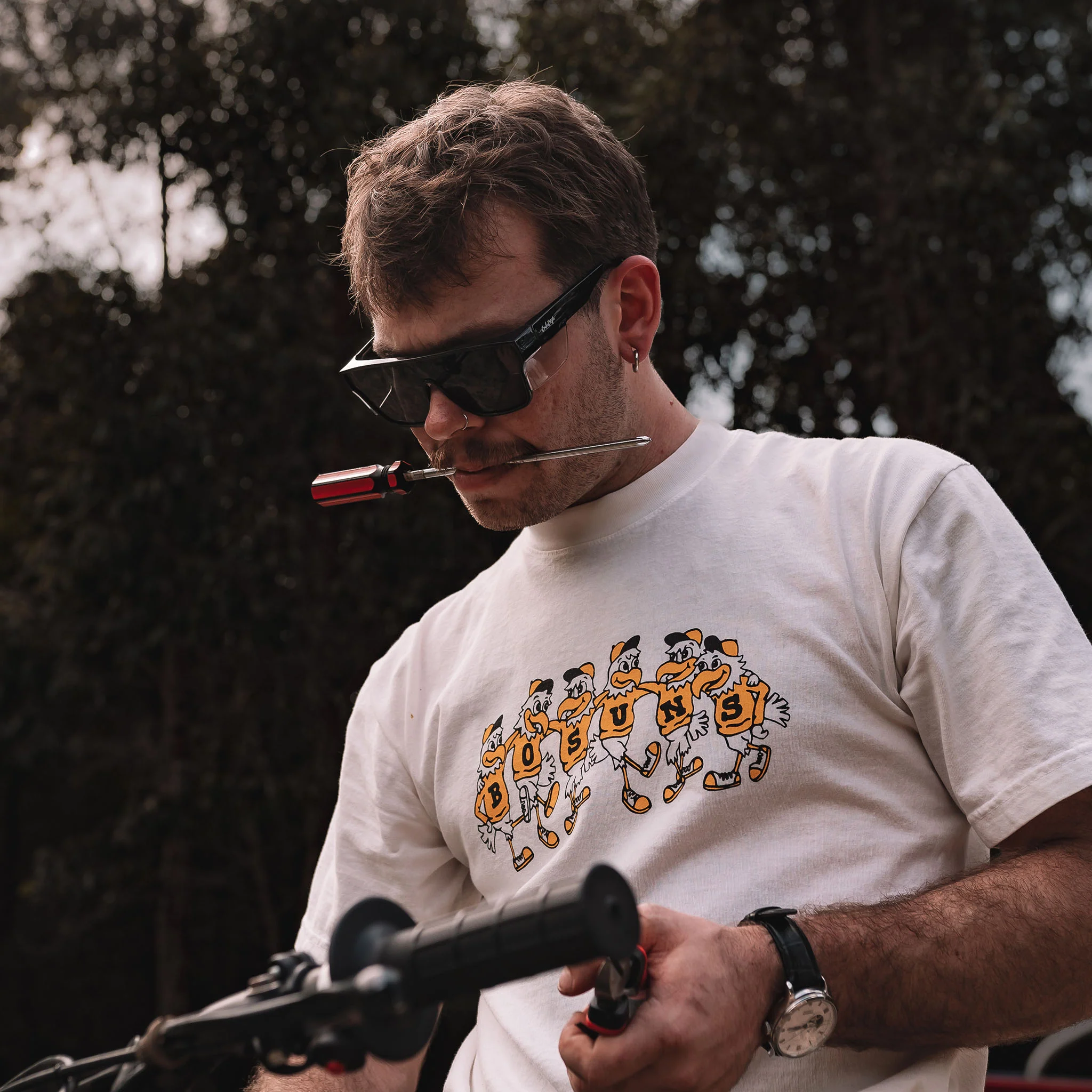 Primes Black Frame Tinted Lens Safety Glasses - Image 6