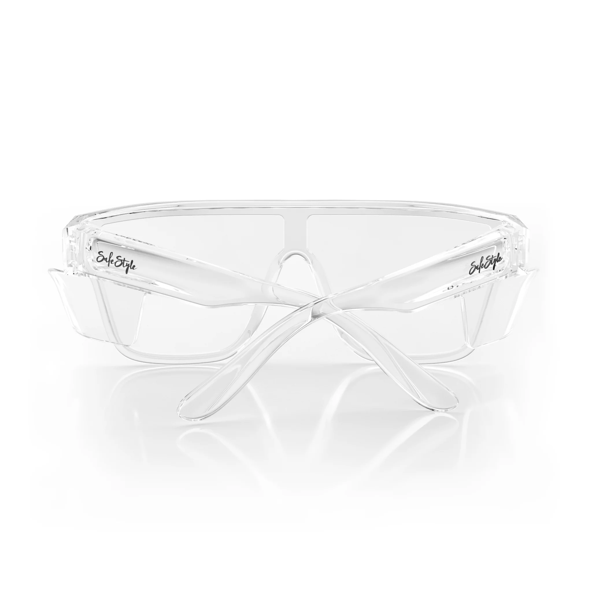 Primes Clear Frame Clear Lens Safety Glasses - Image 4