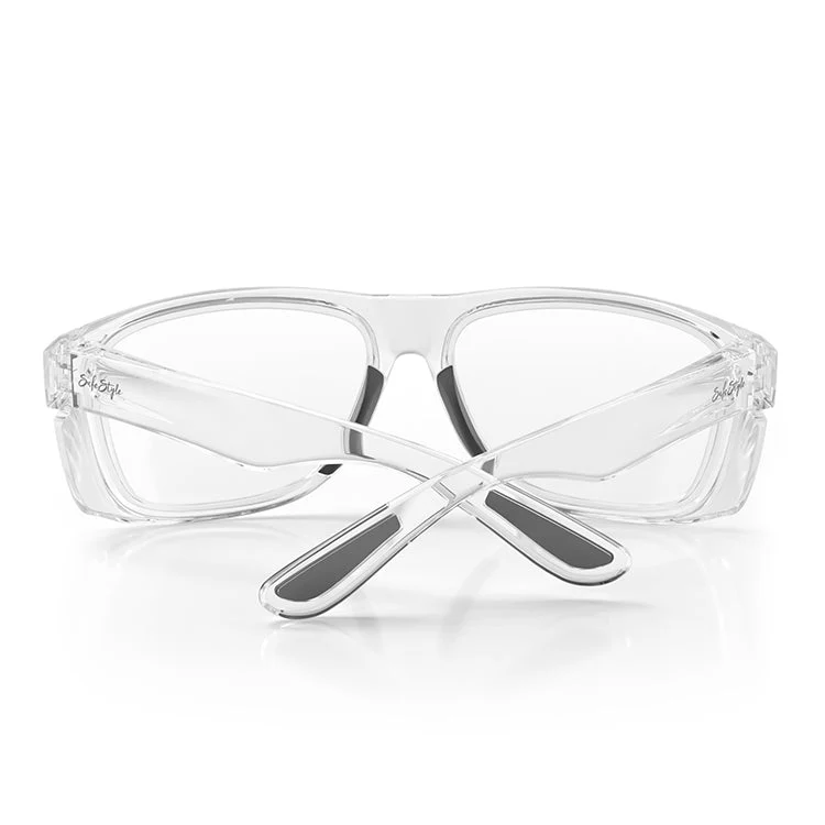 Rapids Clear Frame Clear Lens Safety Glasses - Image 4
