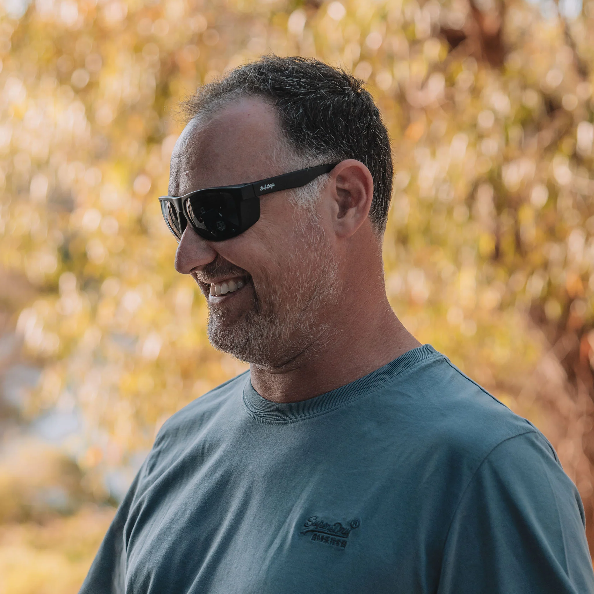 Rapids Matte Black Frame Polarised Lens Safety Glasses - Image 6