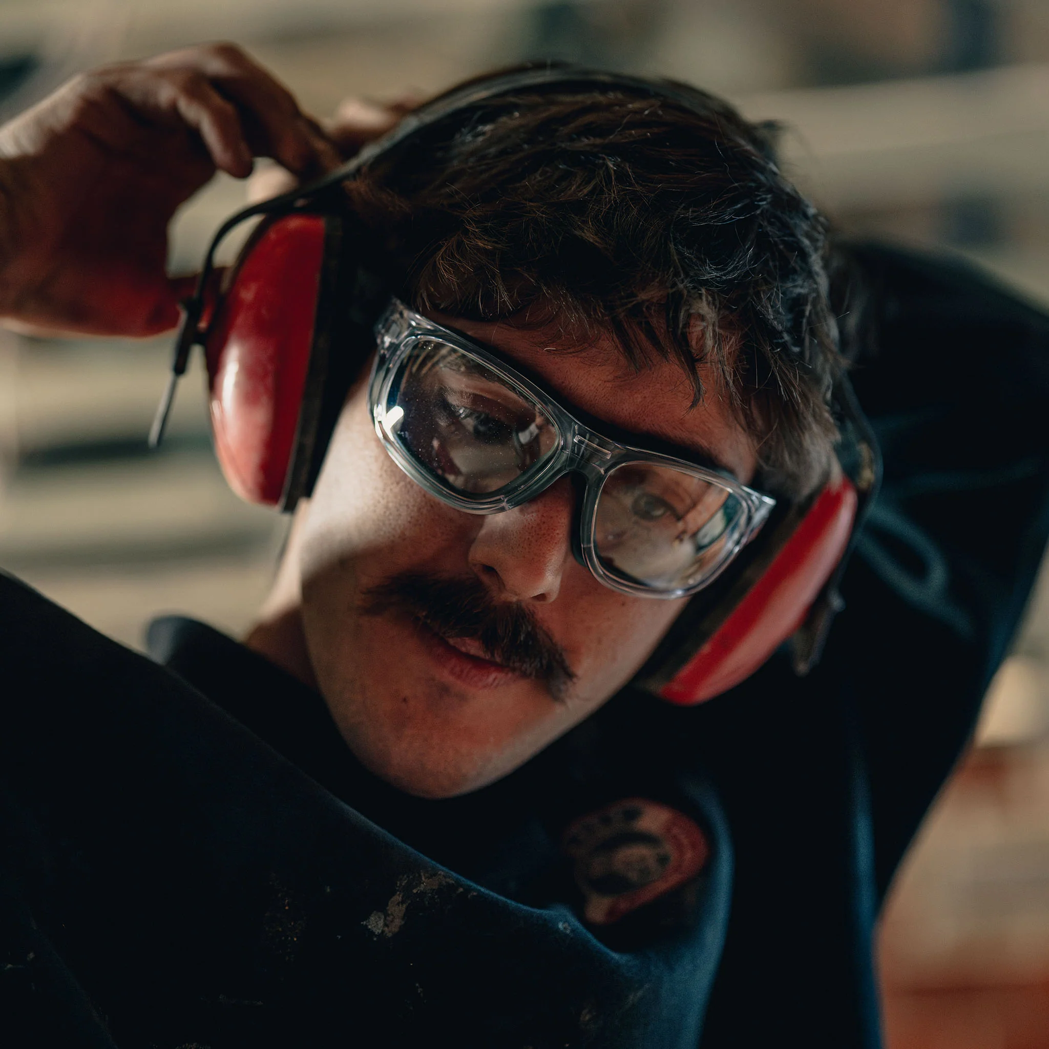 Switches Clear/Green Frame Clear Lens Safety Glasses - Image 8